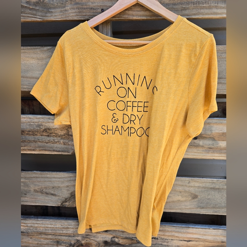 TORRID Yellow Graphic Tee
